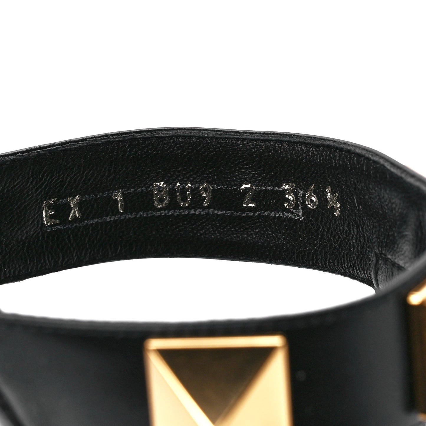 Calfskin Roman Stud Flat Slide Sandals 36.5 Black