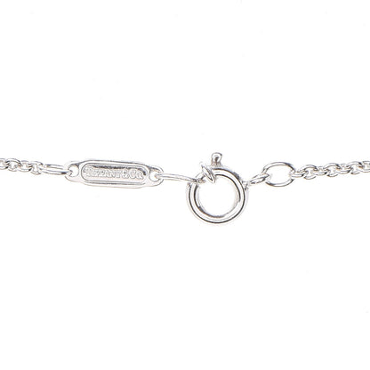 Tiffany 18K White Gold Diamond Atlas Bar Pendant Necklace 7 of 9