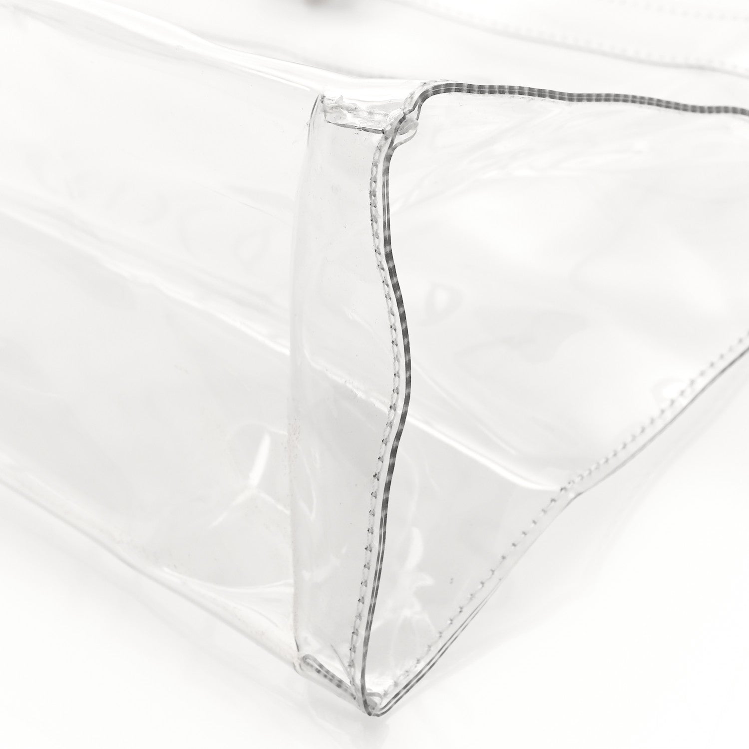 Hermes Vinyl Souvenir De L'Exposition Kelly Transparent 7 of 7