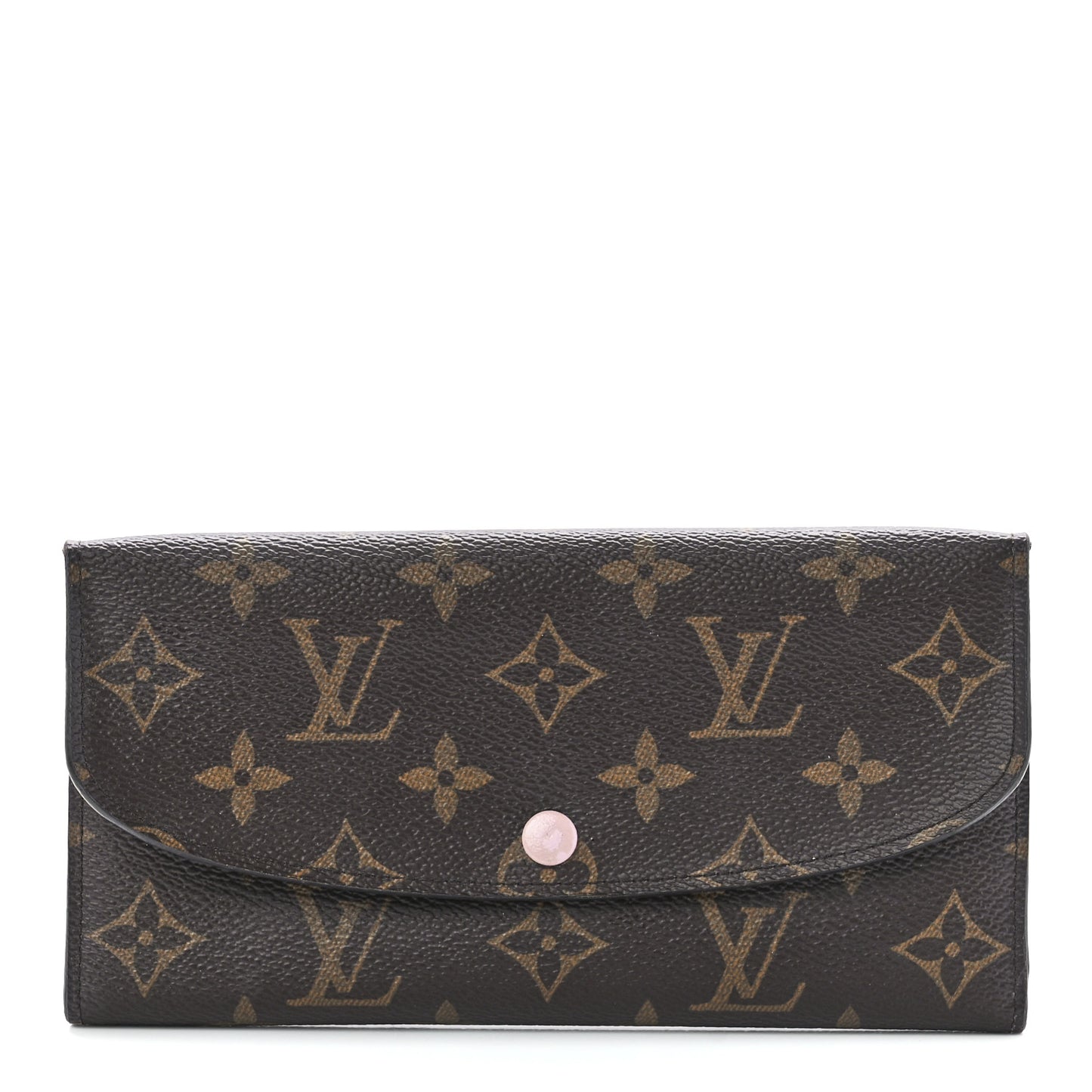 Monogram Emilie Wallet Rose Ballerine