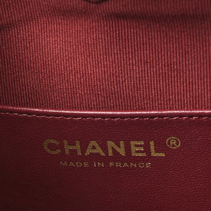 Chanel Lambskin Quilted CC In Love Heart Bag Black 6 of 9