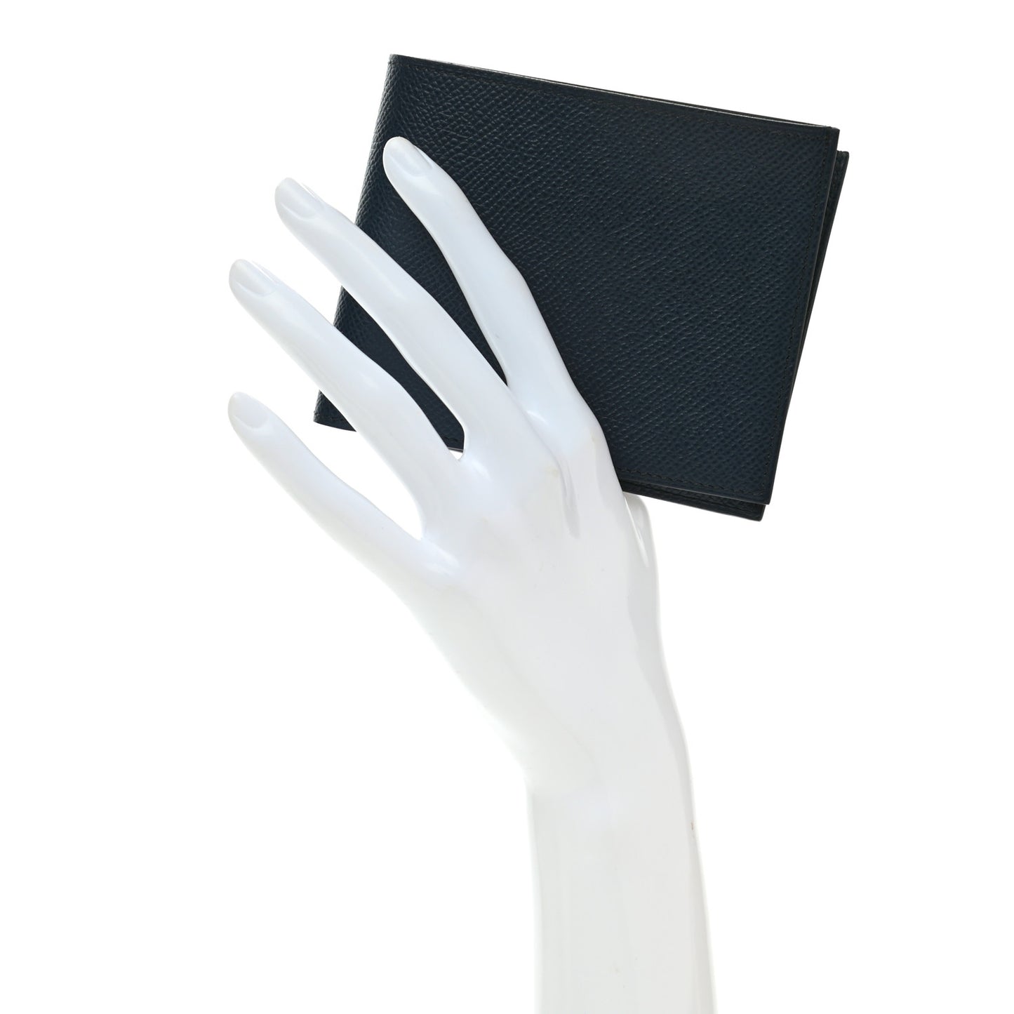 Epsom Citizen Twill Compact Wallet Bleu Indigo