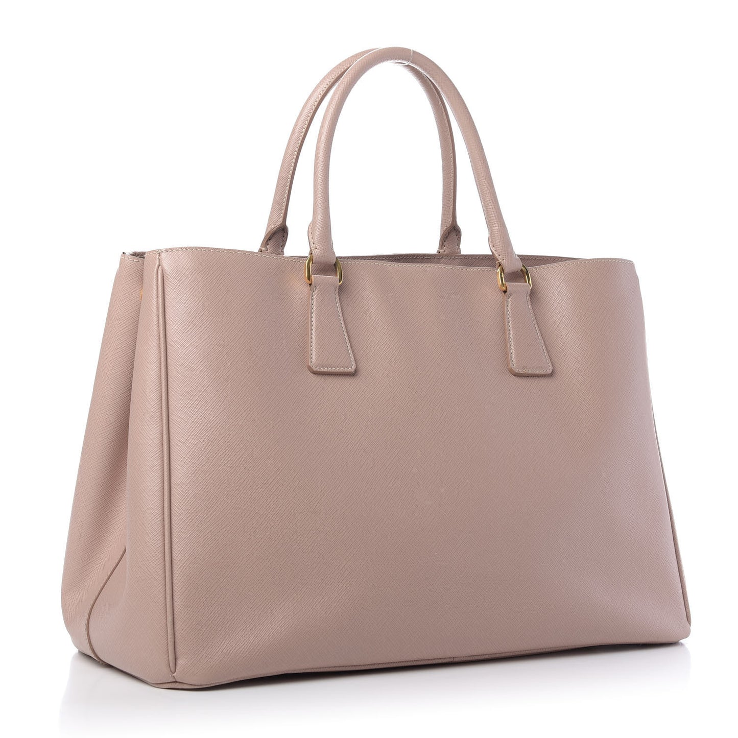 Saffiano Lux Medium Tote Cammeo