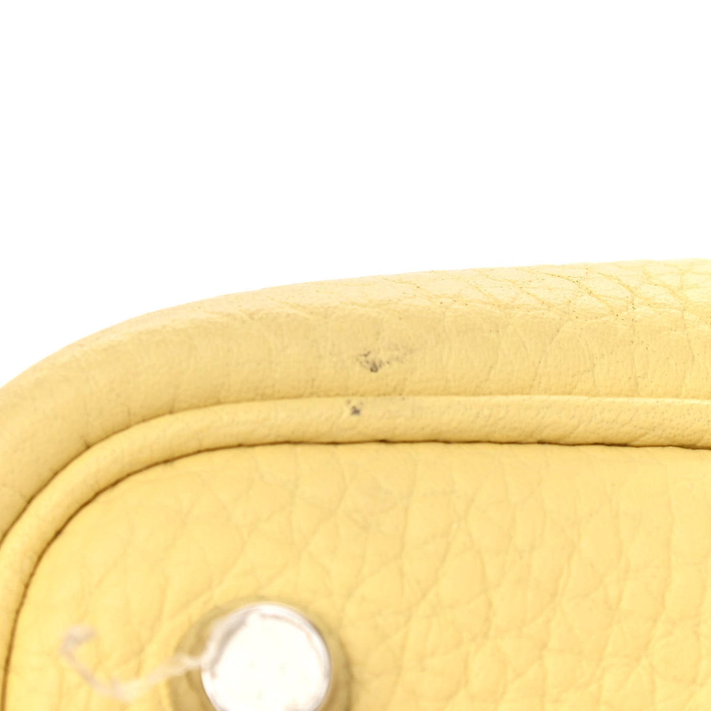 Taurillon Clemence Picotin Lock 18 PM Jaune Poussin