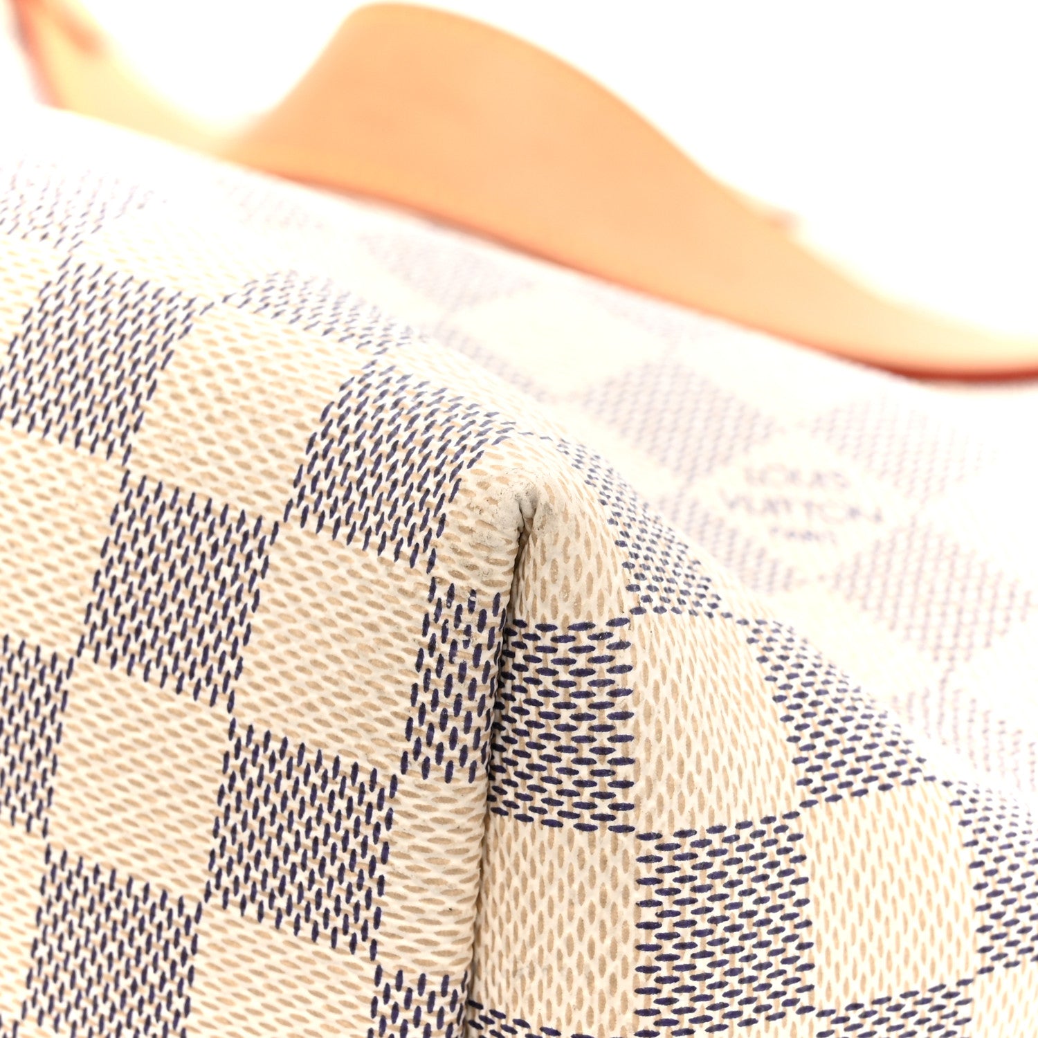 Louis Vuitton Damier Azur Graceful MM Rose Ballerine 15 of 15
