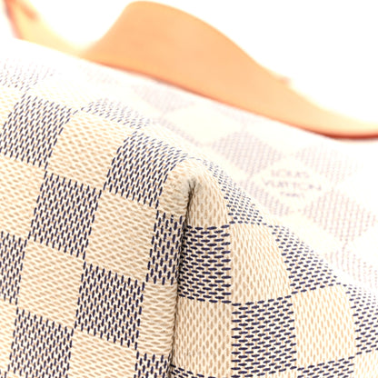 Louis Vuitton Damier Azur Graceful MM Rose Ballerine 15 of 15