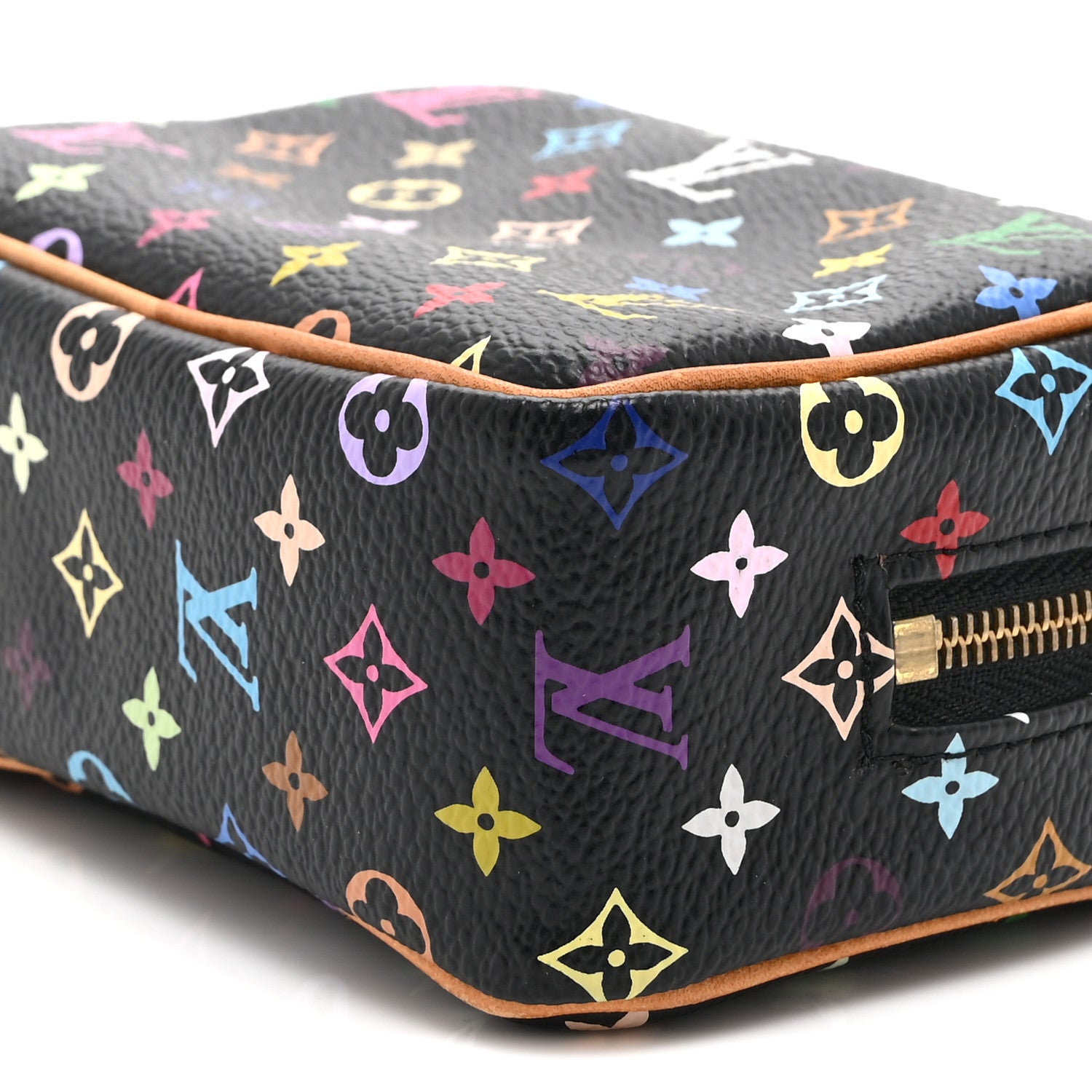 Louis Vuitton Monogram Multicolor Trousse Wapity Black 9 of 9