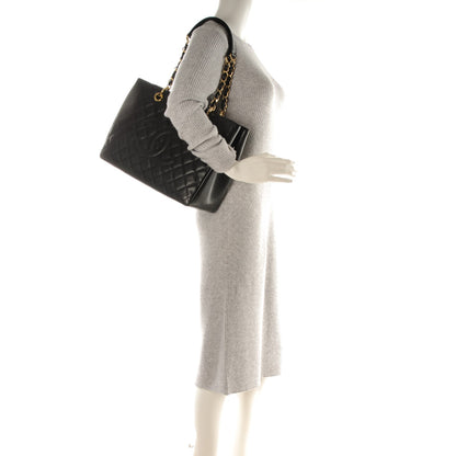 Chanel Caviar Quilted Grand Shopping Tote GST Black 2 of 7