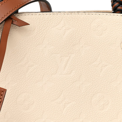 Louis Vuitton Empreinte Braided Montaigne MM Creme Beige Caramel 9 of 11