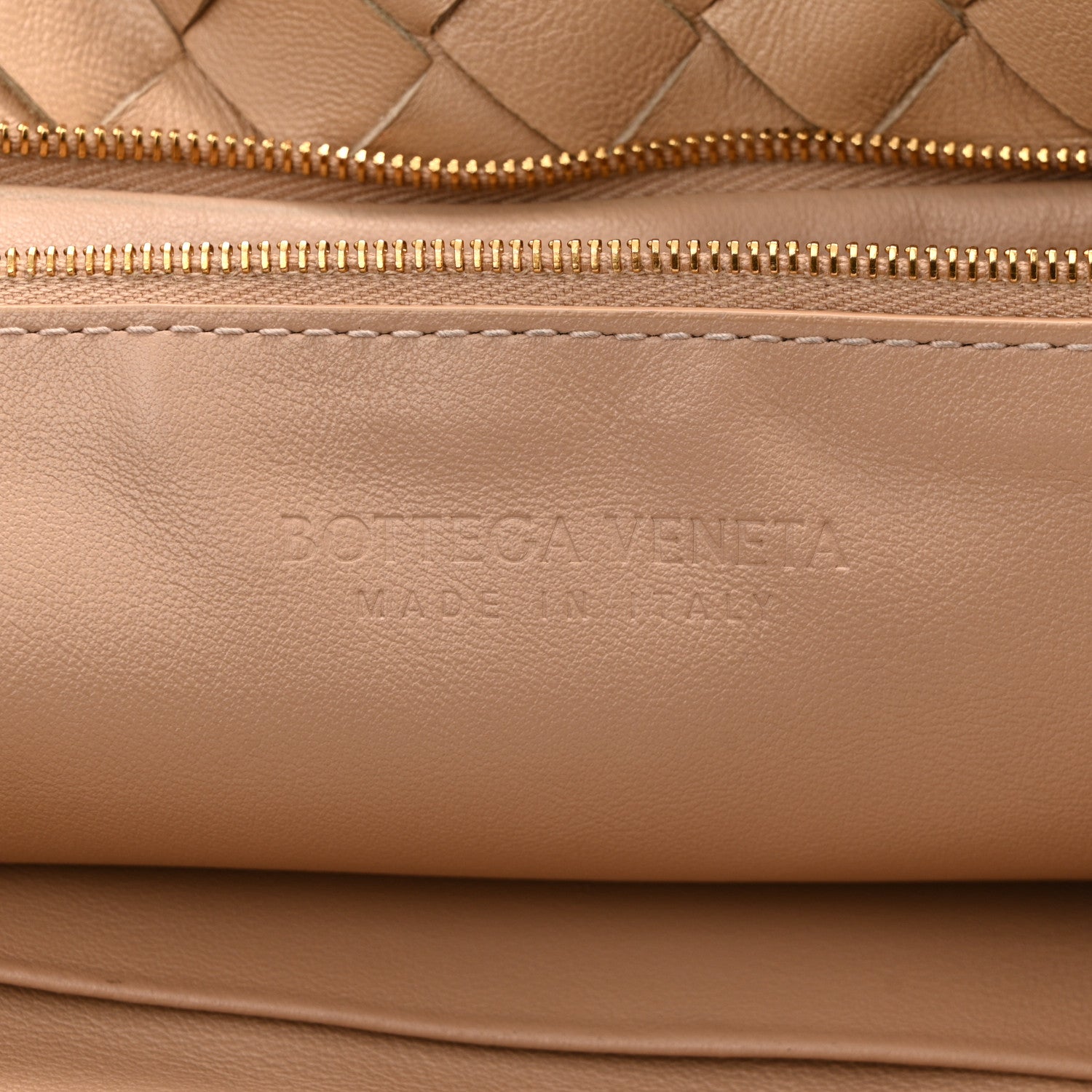 Bottega Veneta Nappa Intrecciato Shoulder Bag Almond 6 of 12