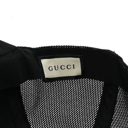 Gucci Nylon Monogram Baseball Hat S Black 10 of 13