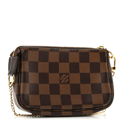 Louis Vuitton Damier Ebene Mini Pochette Accessories 3 of 8
