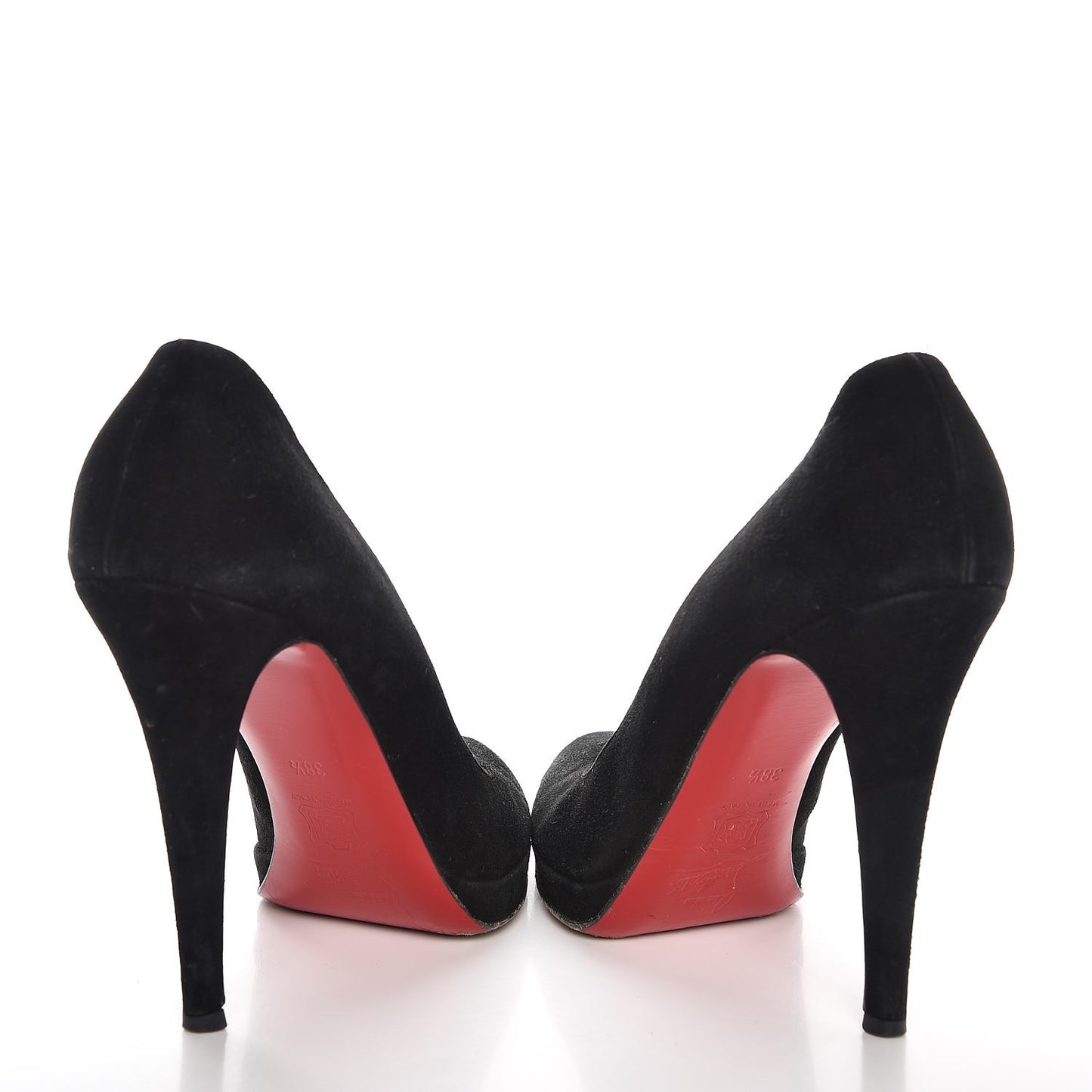 Suede Pumps 38.5 Black
