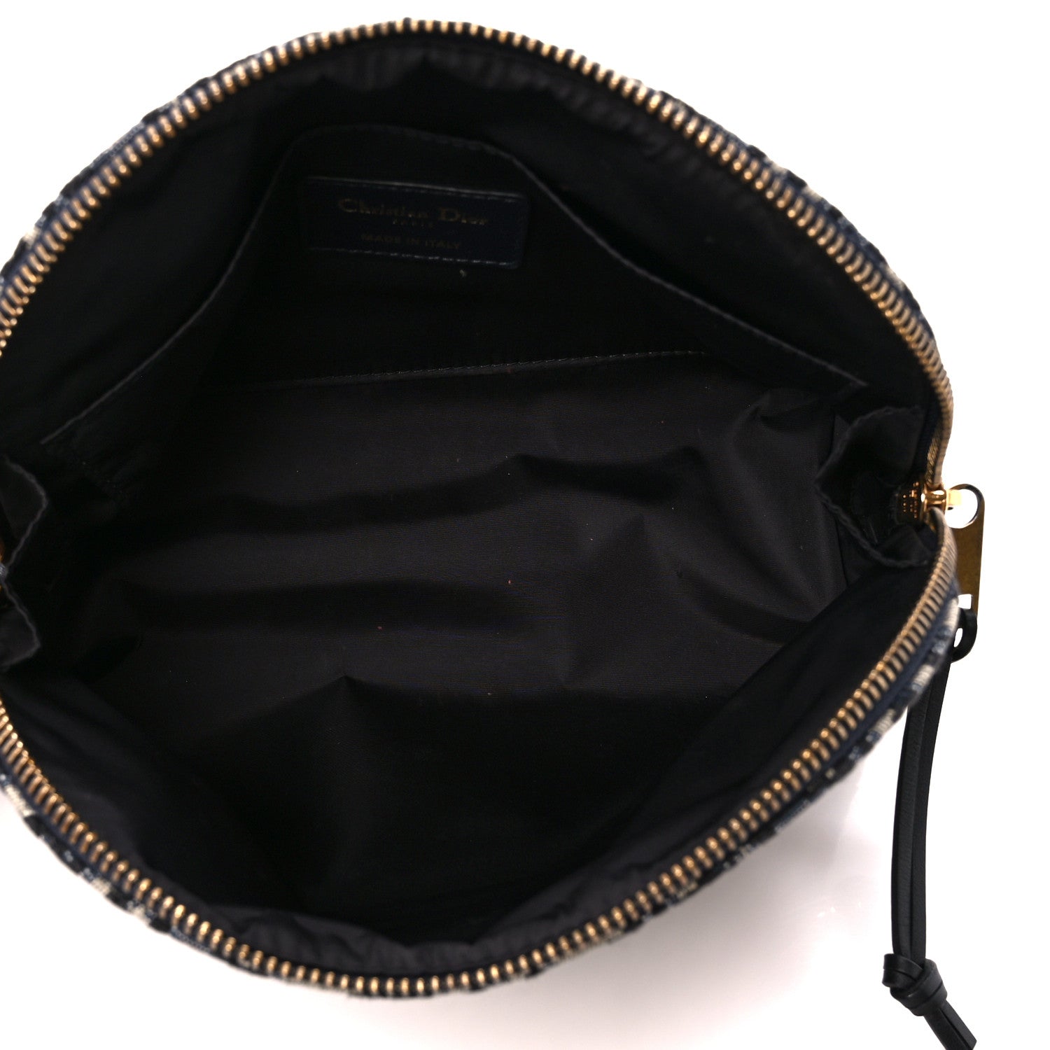 Christian Dior Oblique Large Beauty Pouch Bleu 5 of 10