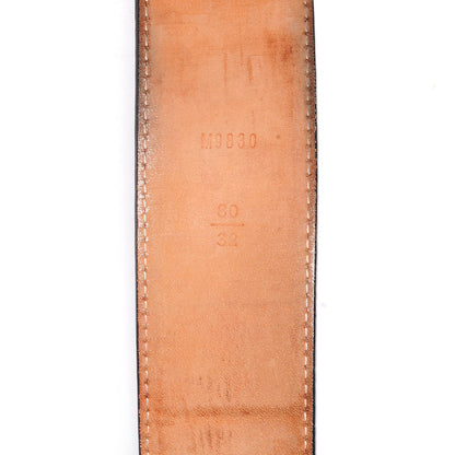 Louis Vuitton Epi Electric Initials Belt 80 32 Black 4 of 5