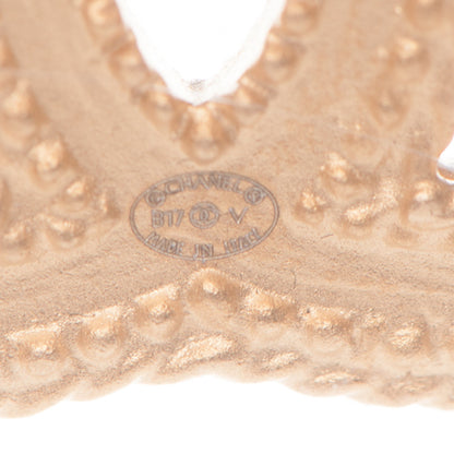 Chanel CC Drop Earrings Gold 4 of 4