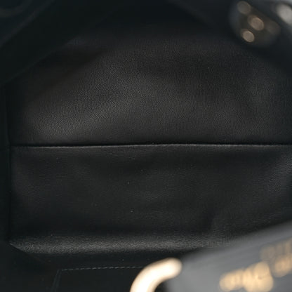 Christian Dior Tweed Cannage Small Vertical Toujours Black 5 of 9