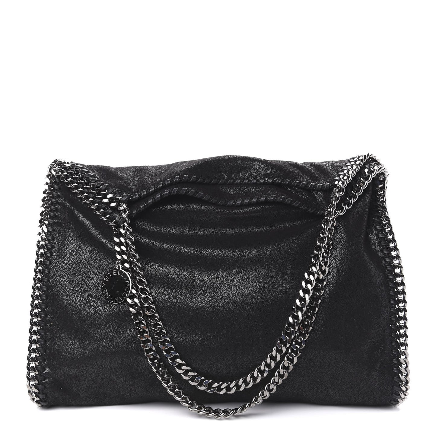 Shaggy Deer Small Falabella Tote Black