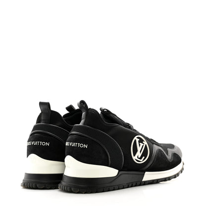 Louis Vuitton Calfskin Run Away Sneakers 37.5 Black 4 of 10