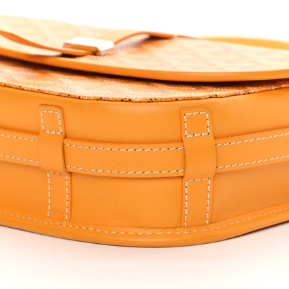 Goyard Goyardine Belvedere II PM Messenger Bag Yellow 9 of 14
