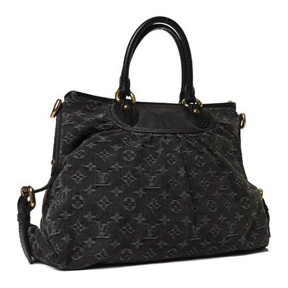 Louis Vuitton Denim Neo Cabby GM Black 2 of 12