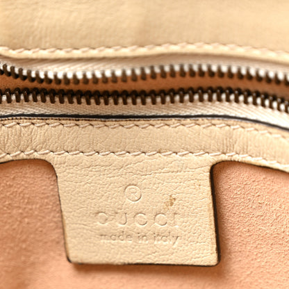Gucci New Sakai Calfskin Lux Dahlia Chain Shoulder Bag Mystic White 6 of 10