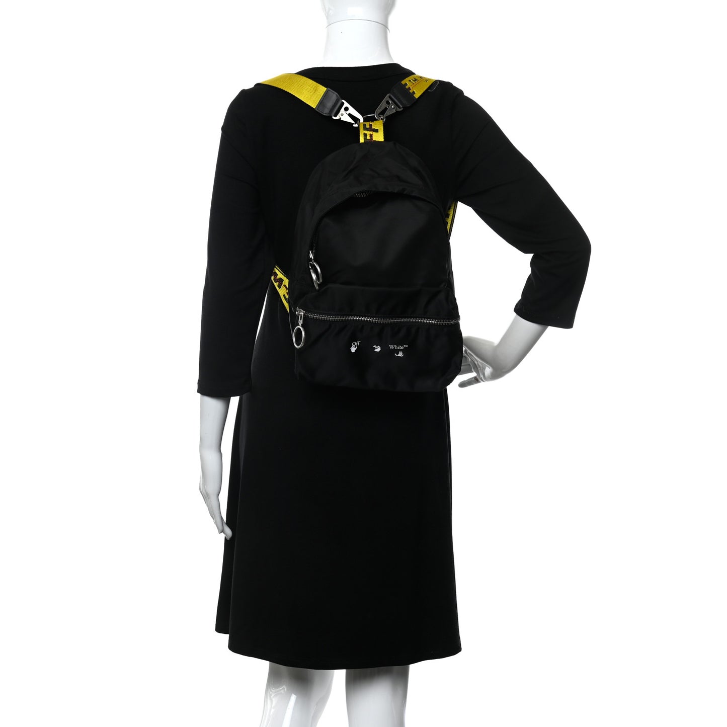 Nylon Mini Icon Backpack Black