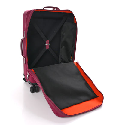 Louis Vuitton LOUIS VUITTON Knit Monogram Horizon Soft 55 Suitcase Fuchsia 4 of 10