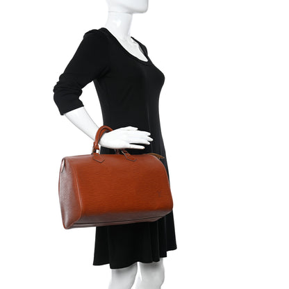 Louis Vuitton Epi Speedy 30 Kenyan Fawn 2 of 10