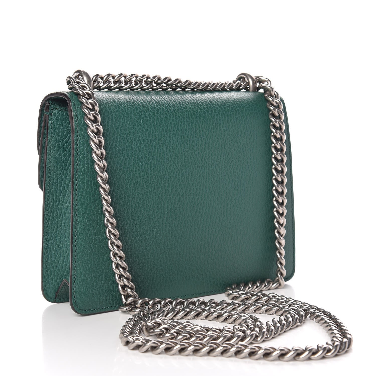 Gucci Calfskin Mini Dionysus Shoulder Bag Emerald 3 of 12