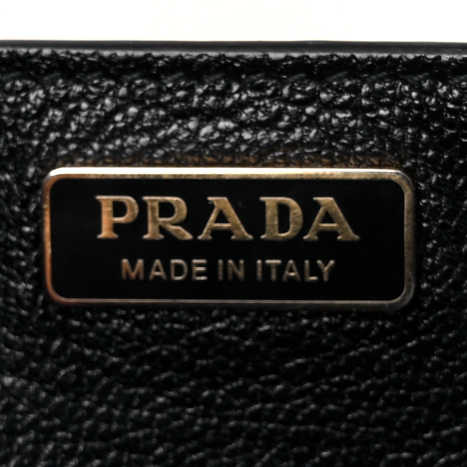 Prada City Calf Saffiano Cahier Bag Talco Black 6 of 9
