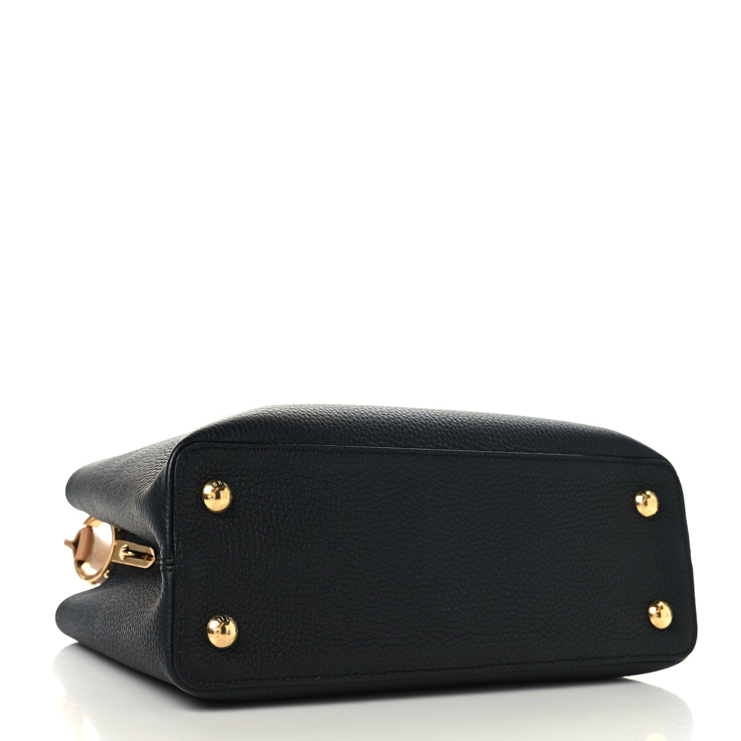 Louis Vuitton Taurillon Capucines PM Black Arizona 4 of 9