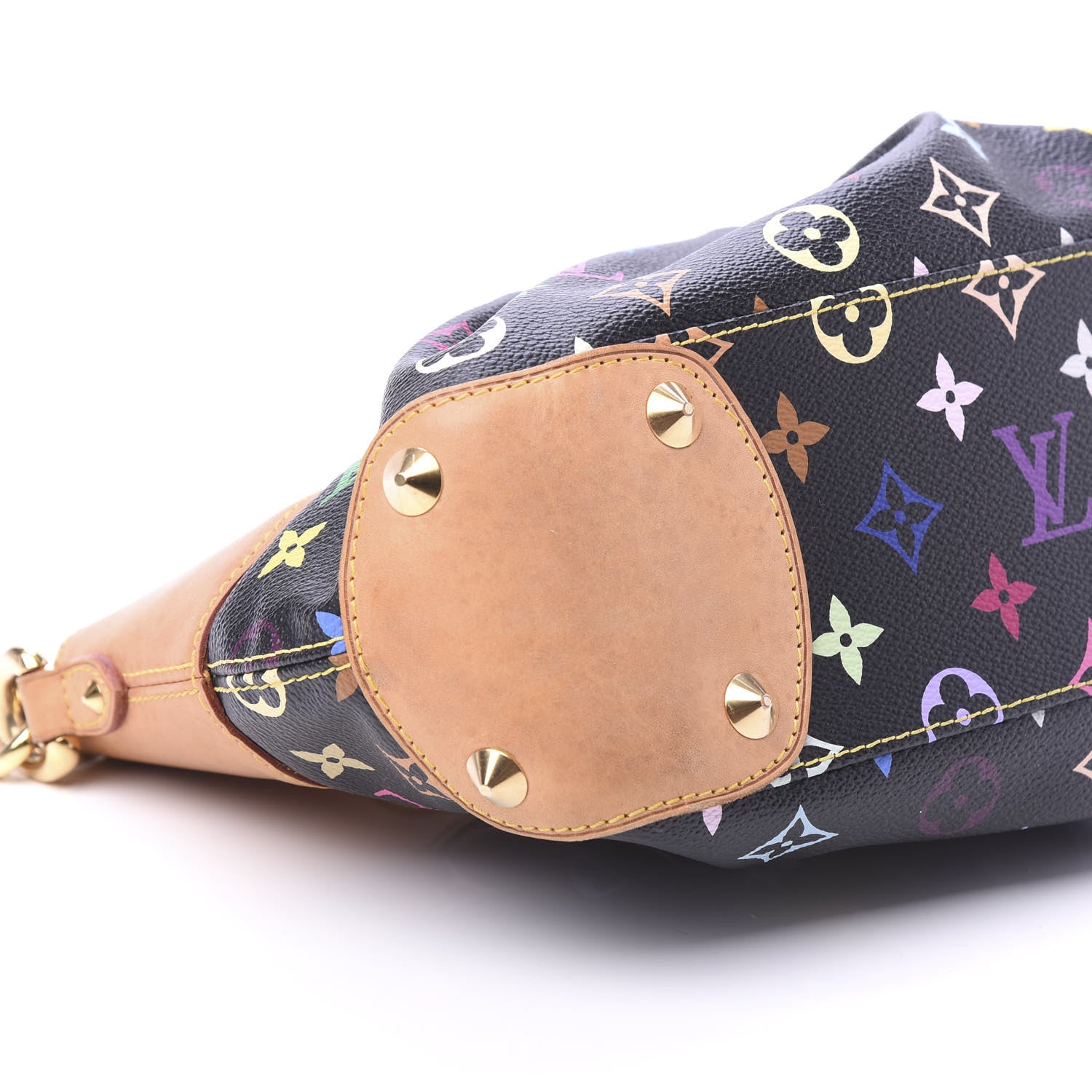 Louis Vuitton Monogram Multicolor Judy PM Black 6 of 9