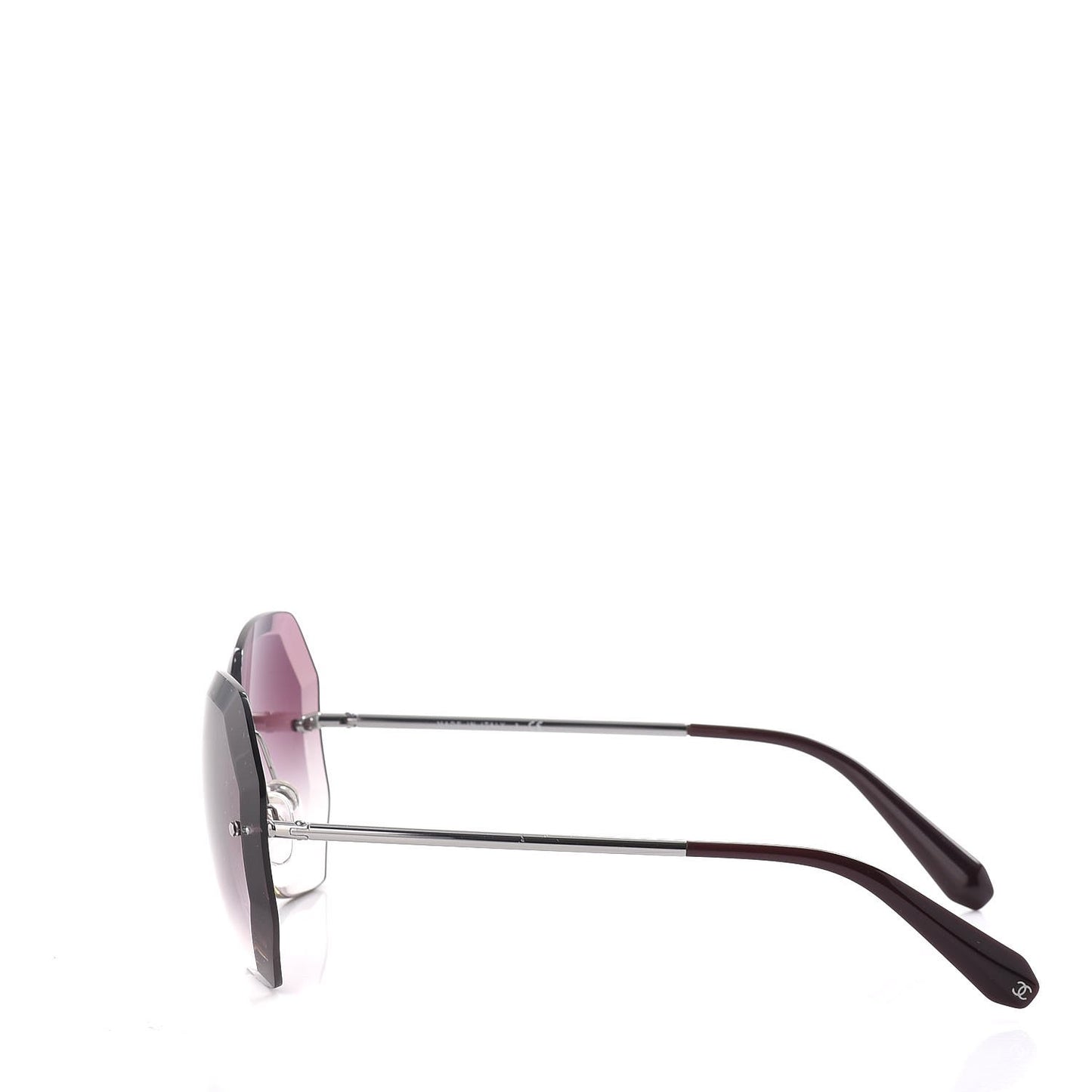 Metal Spring Round Sunglasses 4220 Pink