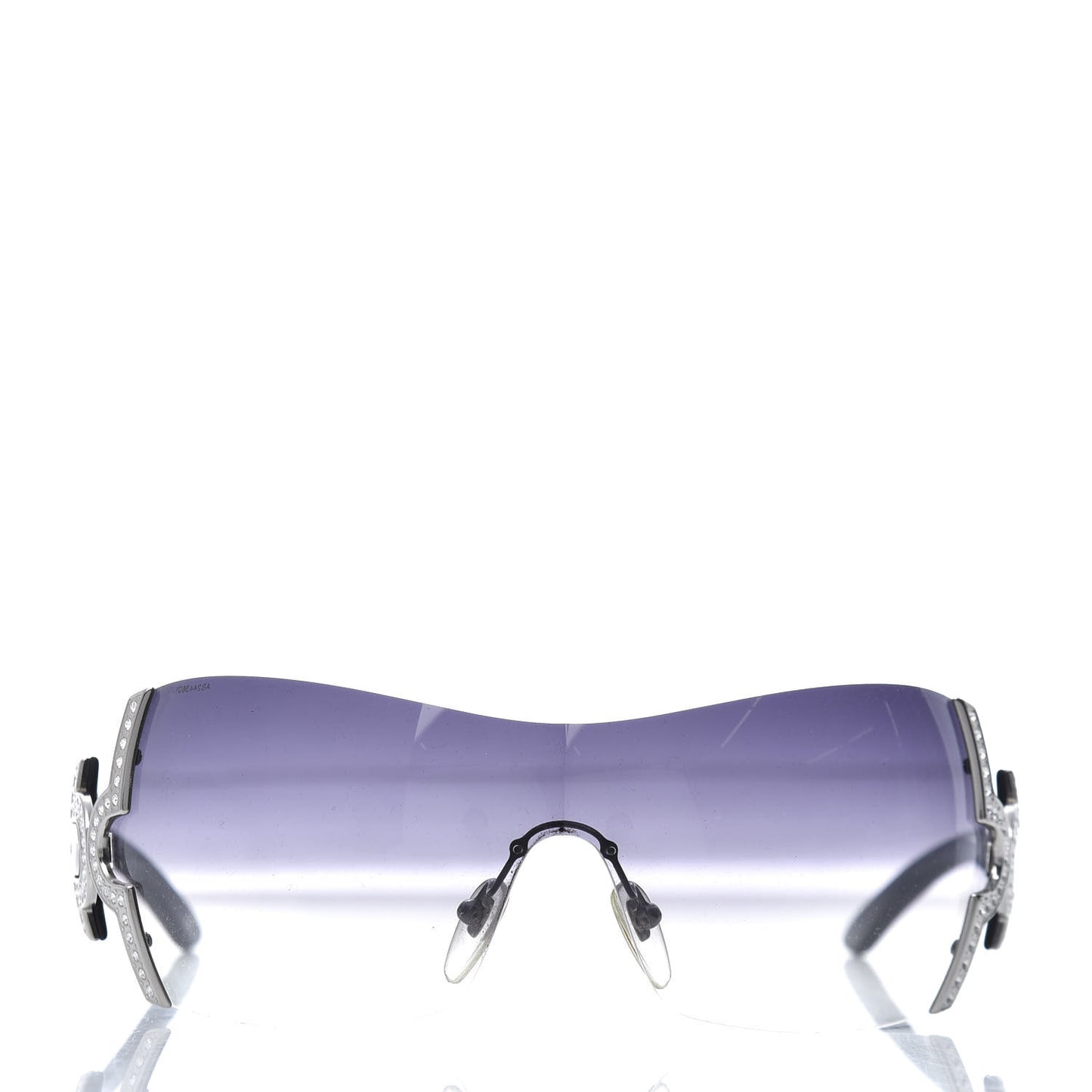 Crystal 651-B Sunglasses Black