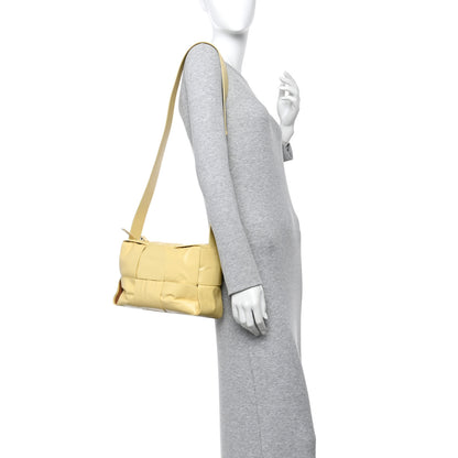 Bottega Veneta Paper Calfskin Maxi Intrecciato Arco Camera Bag Butter 2 of 13