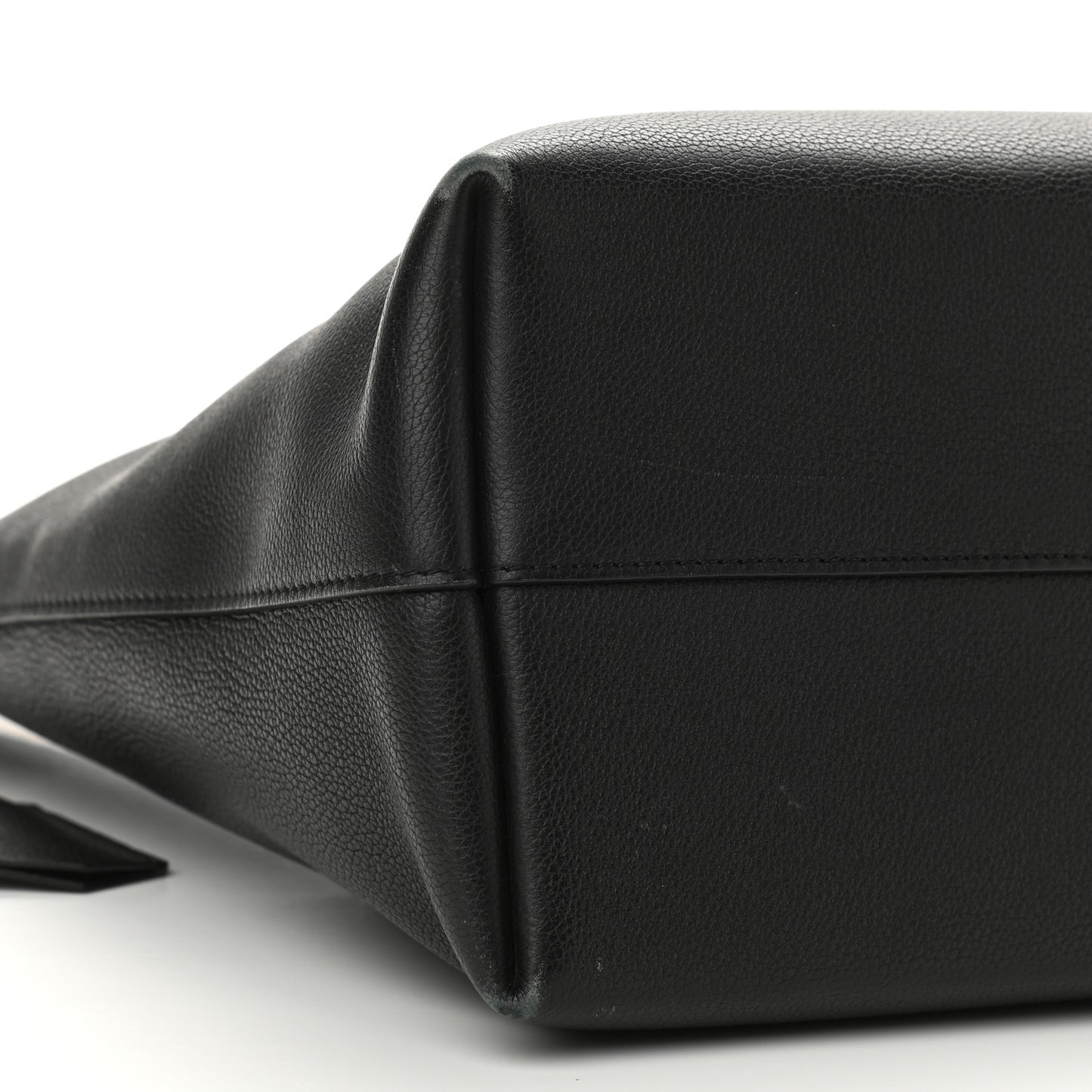 Calfskin Lockme Hobo Black