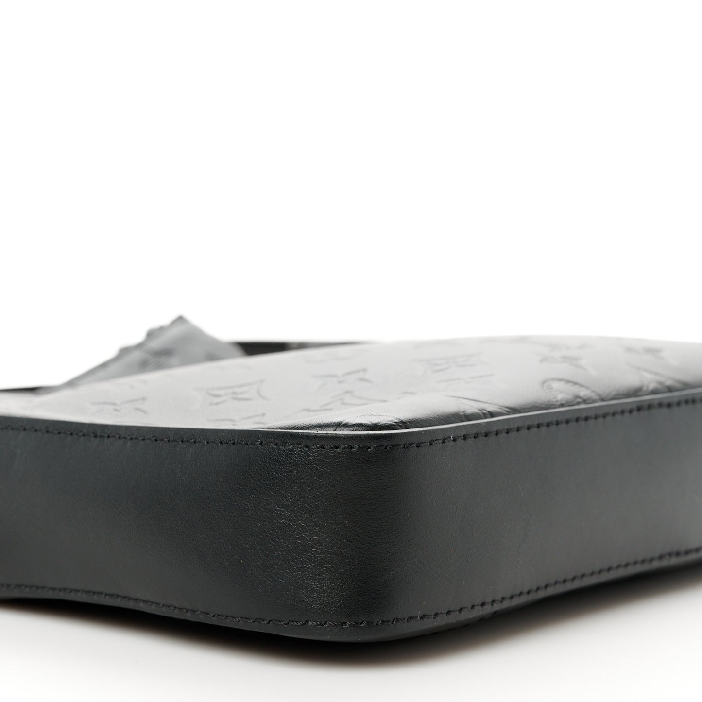 Calfskin Monogram Shadow Duo Messenger Black