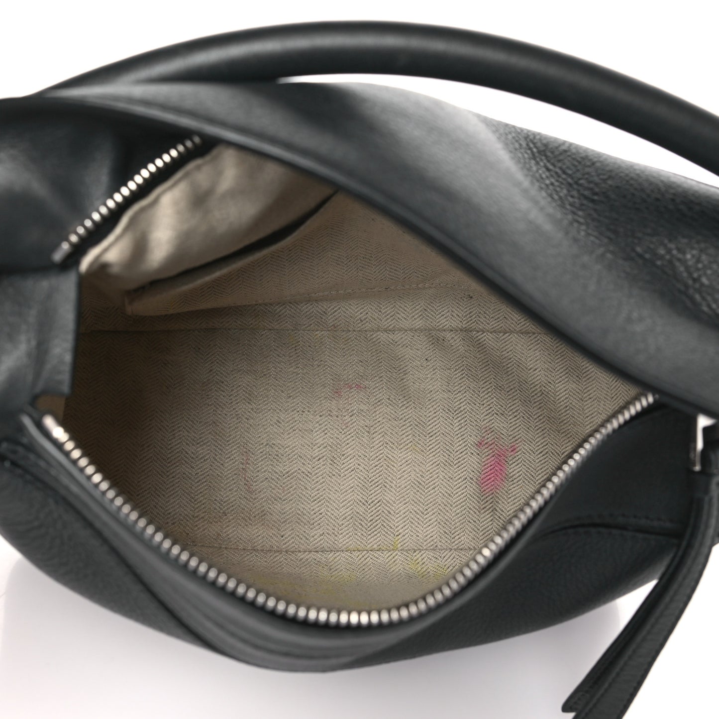 Calfskin Small Puzzle Bag Black