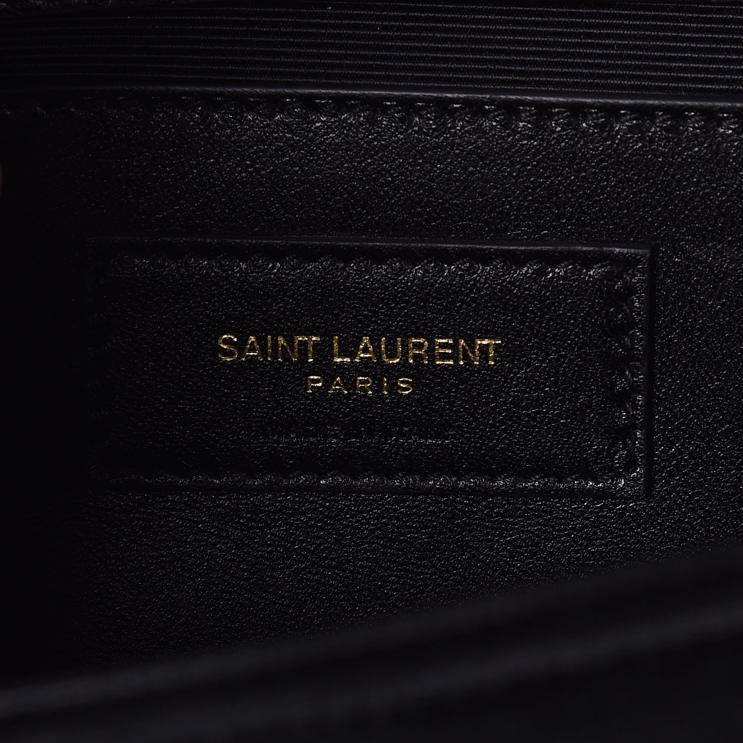 Saint Laurent Velvet Classic Monogram Cassandre Tassel Clutch Black 7 of 7