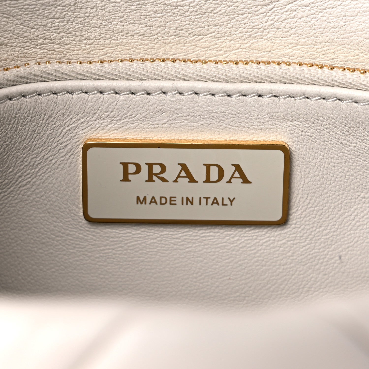 Prada Nappa Metal Quilted Small Patchwork System Flap Bag White 5 of 8