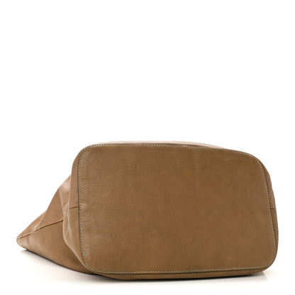 Chloe Calfskin Large New Marcie Tote Nut 4 of 9