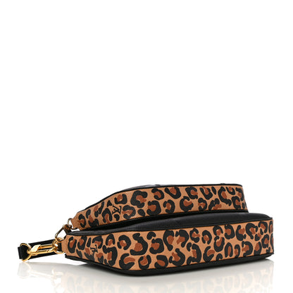 Louis Vuitton Empreinte Monogram Giant Wild At Heart Multi Pochette Accessories Black 3 of 13