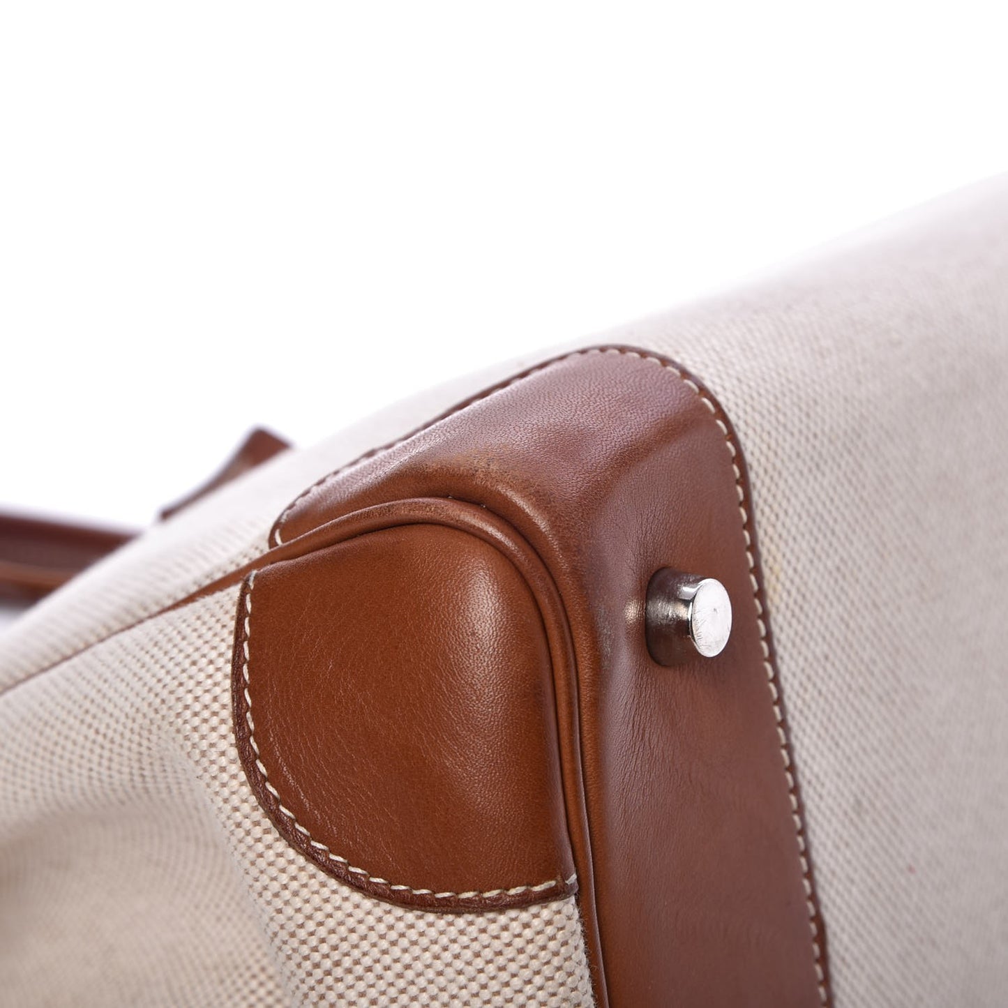 Toile Barenia Birkin 35 Fauve
