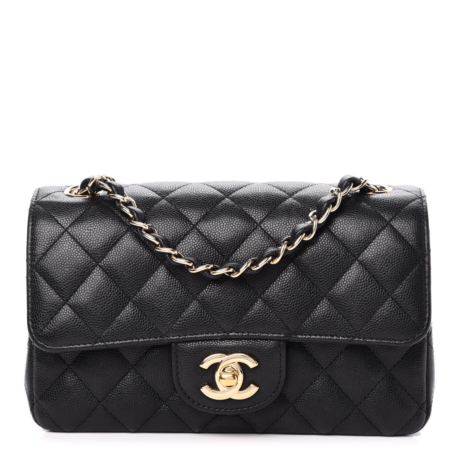Chanel Caviar Quilted Mini Rectangular Flap Black 1 of 11