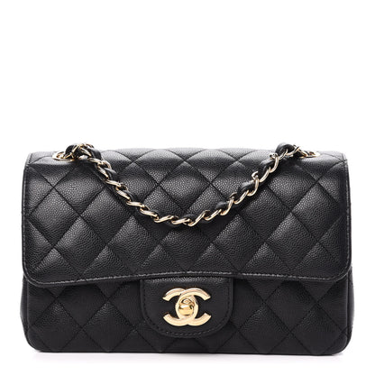 Chanel Caviar Quilted Mini Rectangular Flap Black 1 of 11