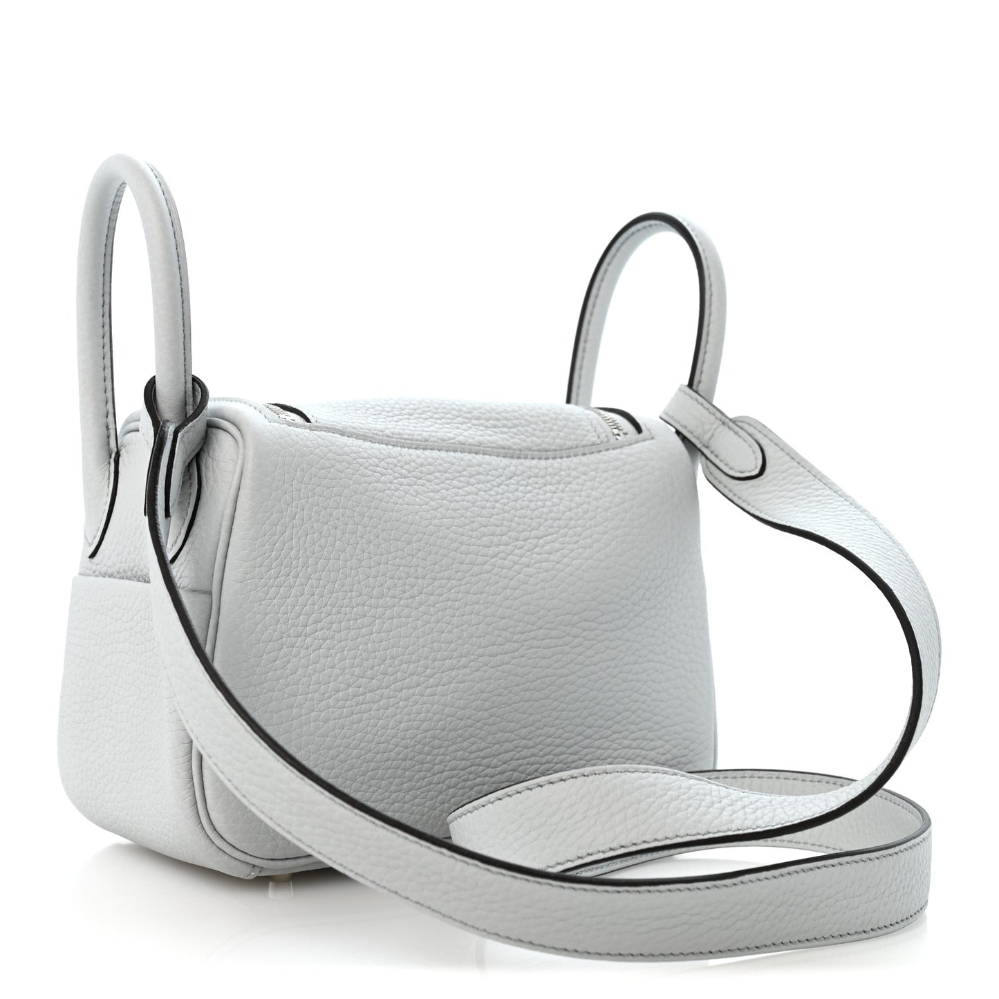 Taurillon Clemence Mini Lindy 20 Bleu Pale