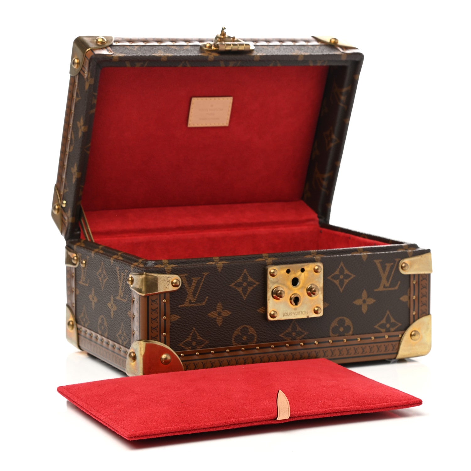 Louis Vuitton Monogram Coffret Tresor 24 7 of 12