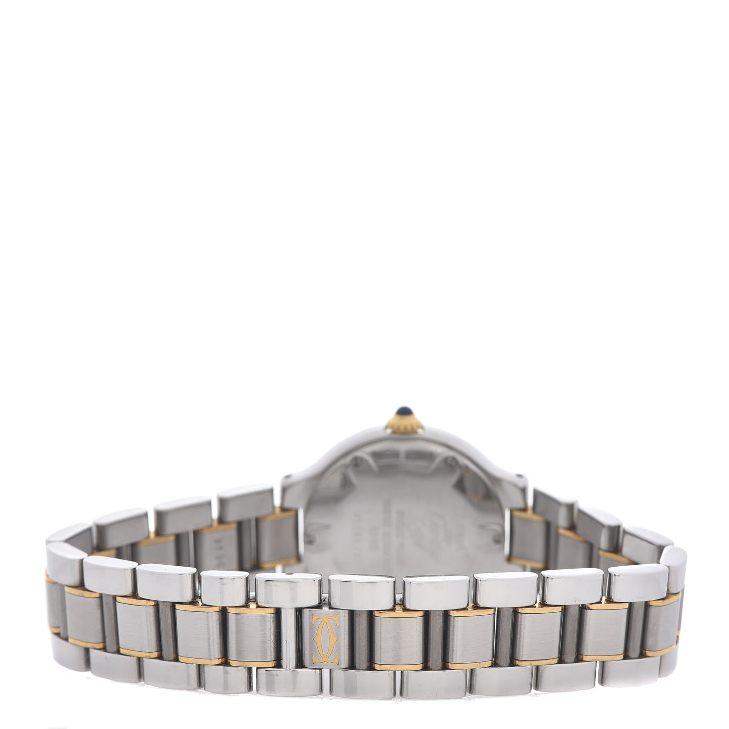 Cartier Stainless Steel 18K Yellow Gold 28mm Must De 21 Quartz Watch 4 of 5