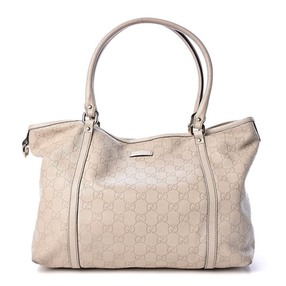 Gucci Guccissima Medium Joy Tote White 1 of 20